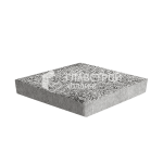 Тротуарная плитка 3D, антрацит с мраморной крошкой, 6 см